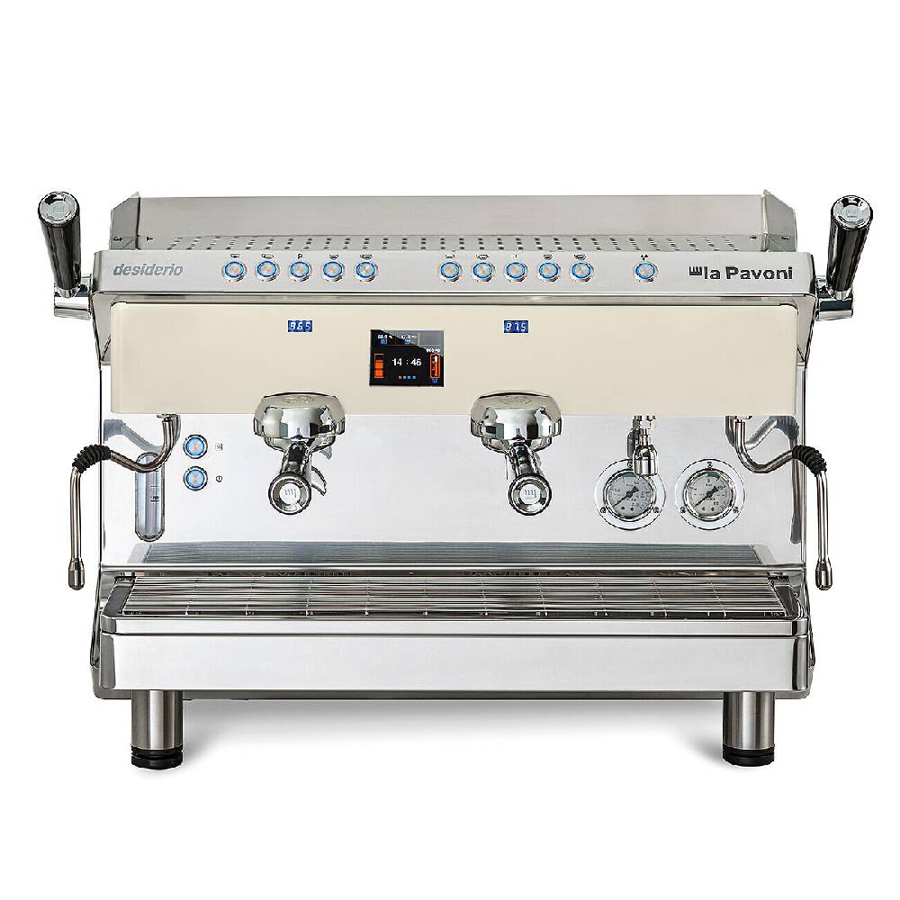 La Pavoni DESIDERIO VOLUMETRICA 2 GRUPPI BIANCA 2025
