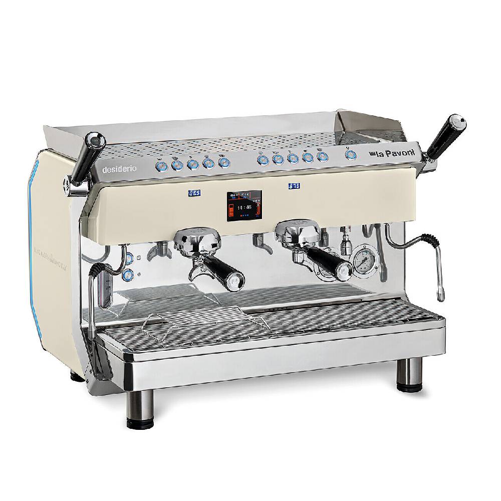La Pavoni DESIDERIO VOLUMETRICA 2 GRUPPI BIANCA 2025