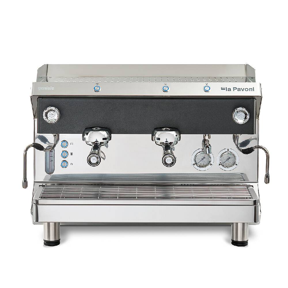 La Pavoni GENIALE SEMIAUTOMATICA 2 GRUPPI NERA Sottocosto