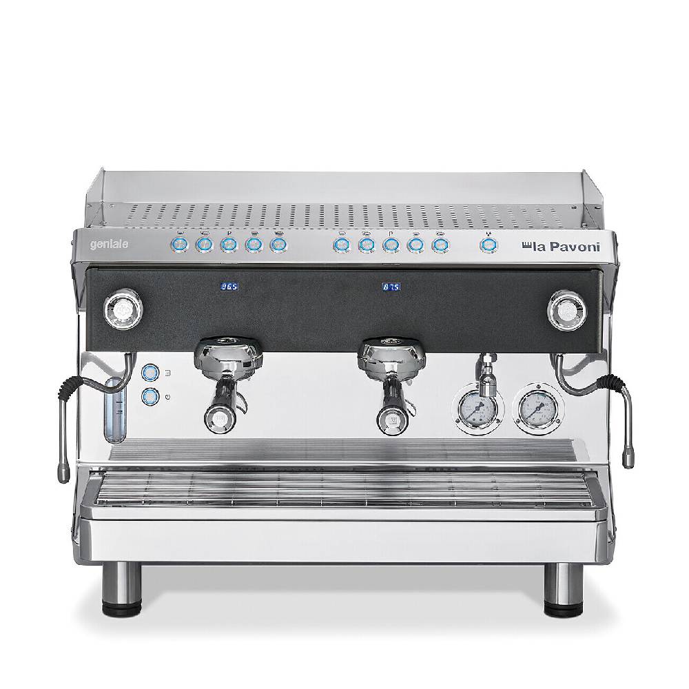 La Pavoni GENIALE VOLUMETRICA 2 GRUPPI NERA Novità