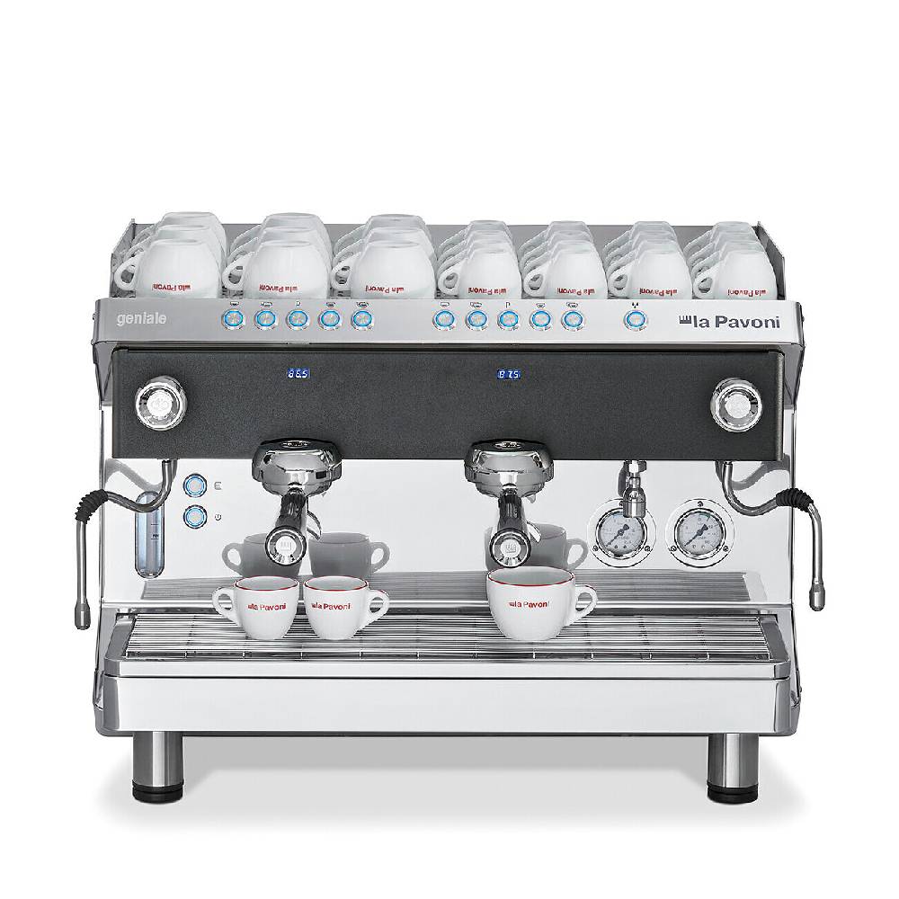 La Pavoni GENIALE VOLUMETRICA 2 GRUPPI NERA Novità