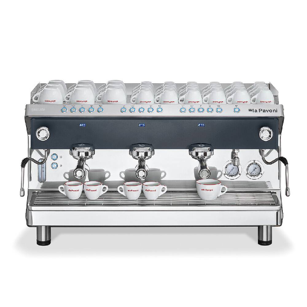 La Pavoni GENIALE VOLUMETRICA 3 GRUPPI NERA Offerta