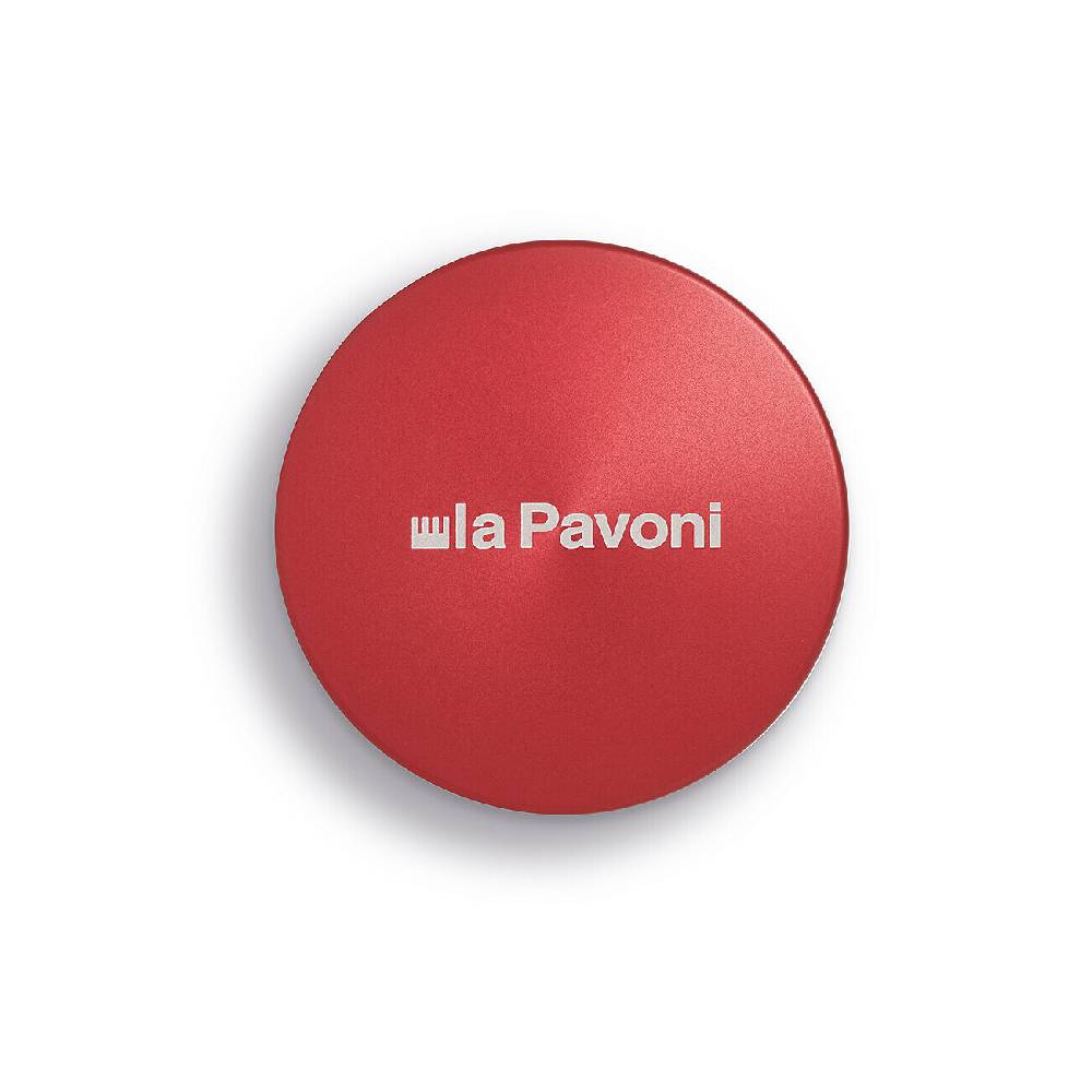 La Pavoni LIVELLATORE SEMIPRO ROSSO CON LOGO PER PORTAFILTRO MACCHINA SEMIPROFESSIONALE I Più Venduti