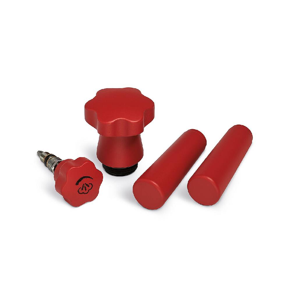 La Pavoni KIT MANOPOLE LEGNO ROSSO