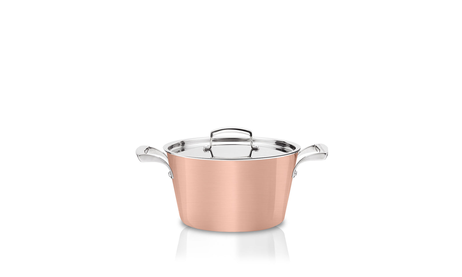 Pensofal Casseruola due maniglie con coperchio inox