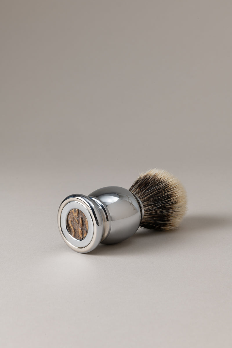Lorenzi Milano Pennello barba cromato Italia