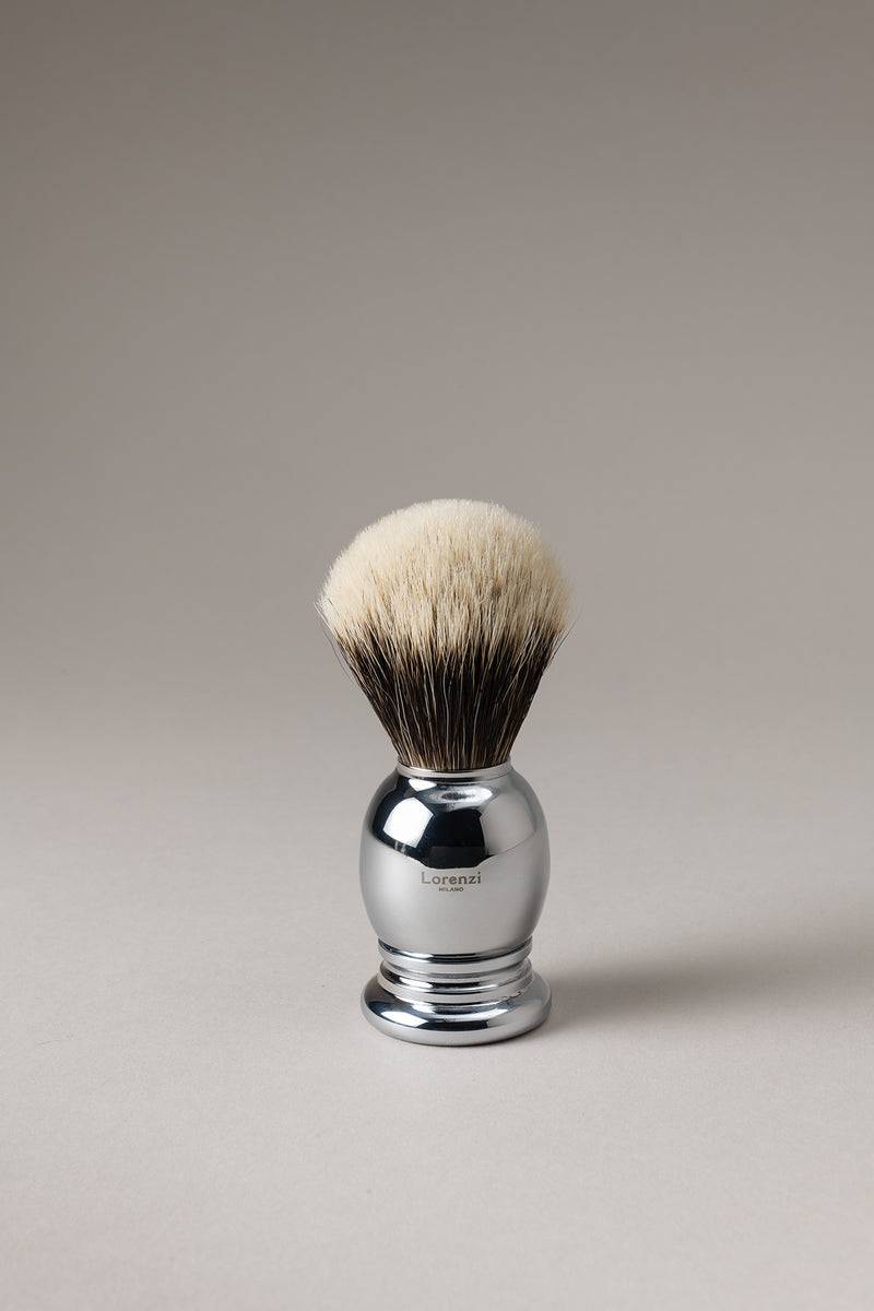 Lorenzi Milano Pennello barba cromato Qualità