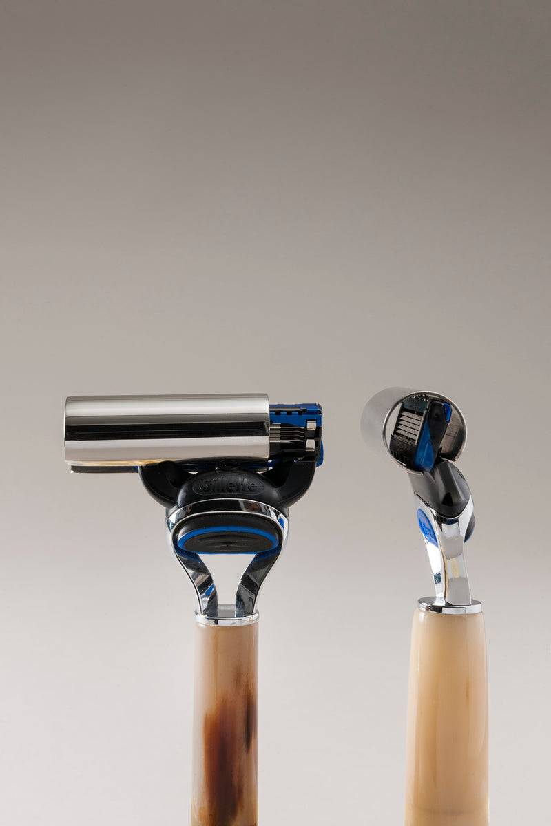 Lorenzi Milano Set barba toilette con campana in Zebu Ultimi due giorni