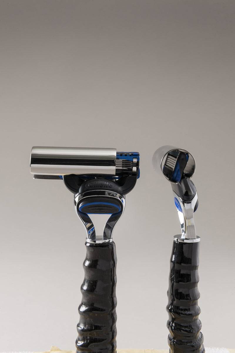 Lorenzi Milano Set barba toilette con campana in Springbok Vendita