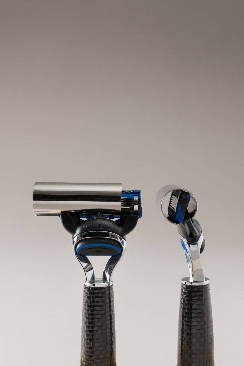 Lorenzi Milano Set barba toilette con campana in Carbonio Soddisfazione Garantita