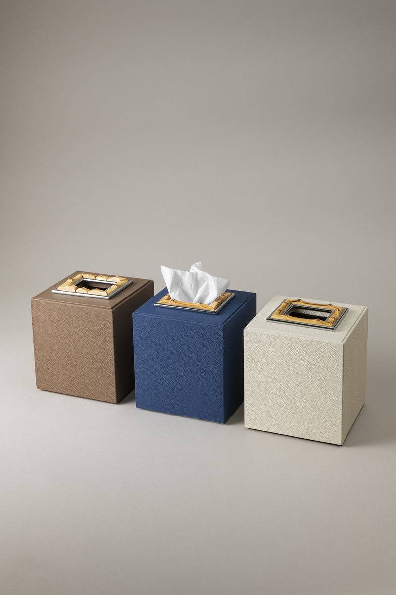 Lorenzi Milano Cubo porta fazzoletti in Bambù Fino Al -60%