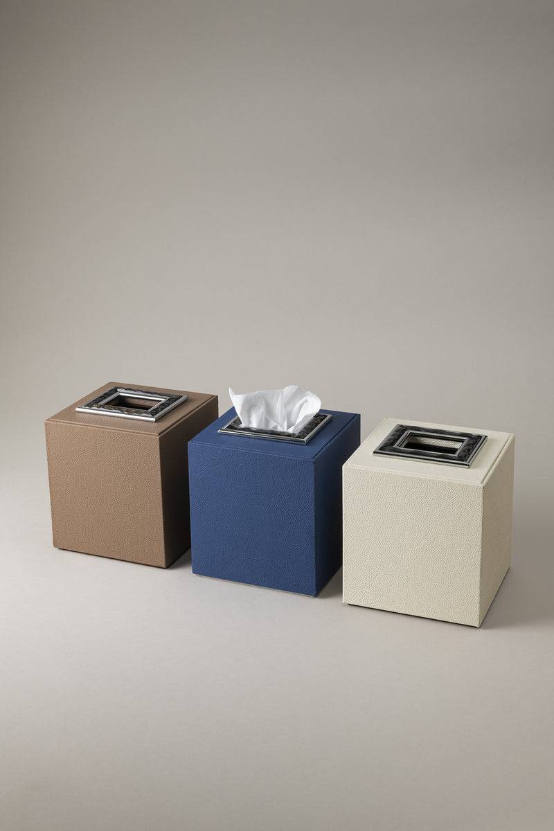 Lorenzi Milano Cubo porta fazzoletti in Orice Shopping Online