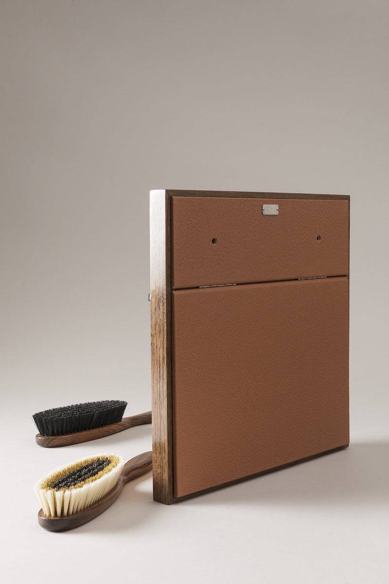 Lorenzi Milano Stand con 4 spazzole abiti in Cinghiale Convenienza