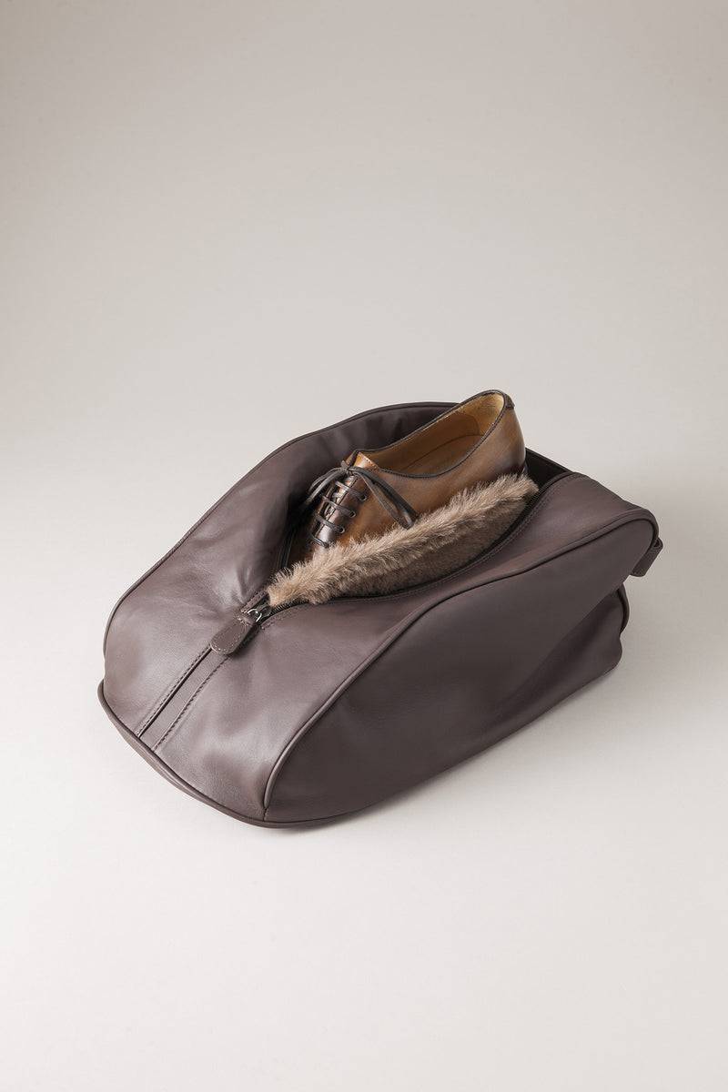 Lorenzi Milano Busta porta scarpe deluxe in Nappa Nuova