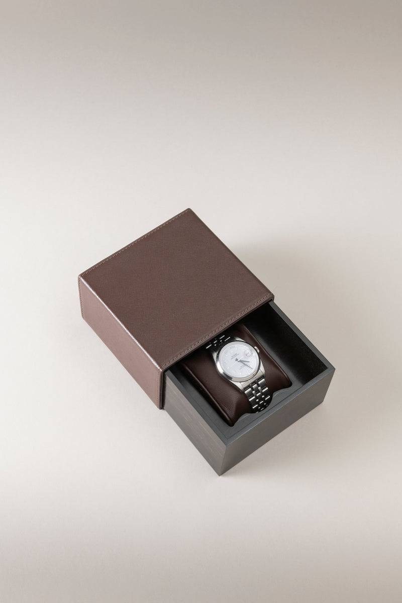 Lorenzi Milano Scatola per orologio in Saffiano