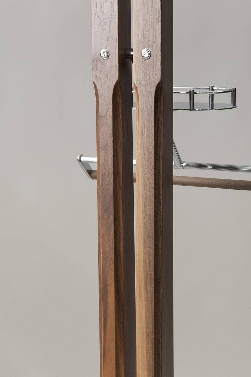 Lorenzi Milano Servo muto da bagno con specchio in Legno Novità