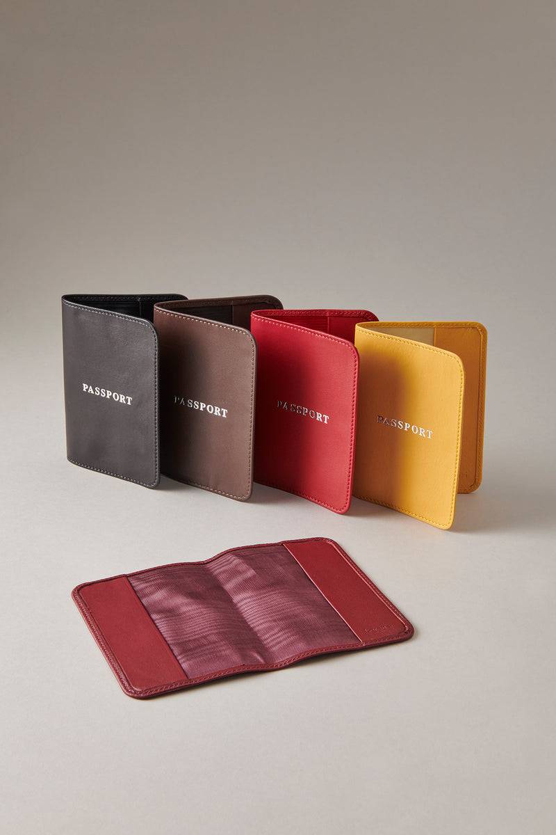 Lorenzi Milano Porta passaporto in Nappa Sconto