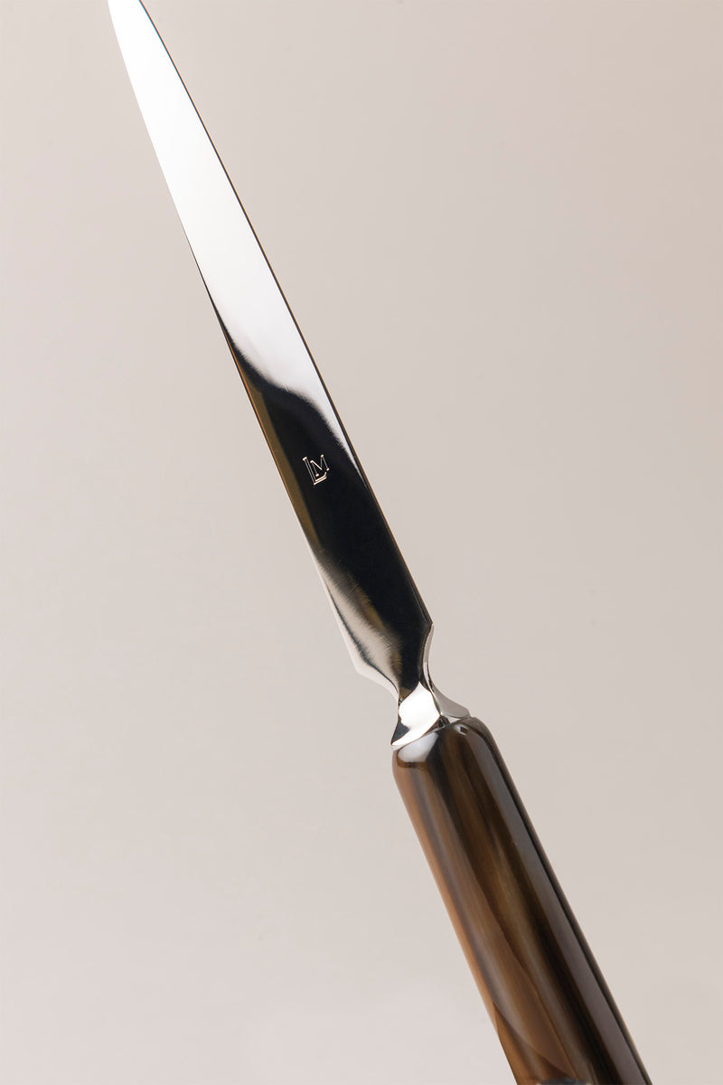 Lorenzi Milano Tagliacarte in Zebu Fino Al -60%