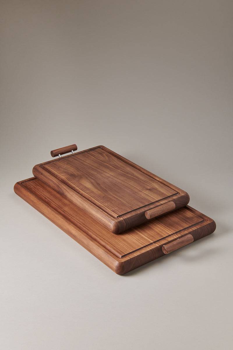 Lorenzi Milano Tagliere con impugnature in Legno Consegna Veloce