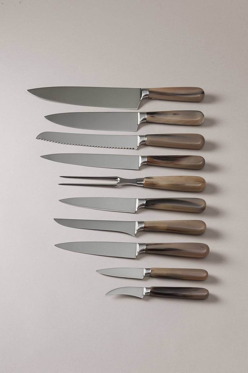 Lorenzi Milano Set coltelli da cucina in Zebu Sconto
