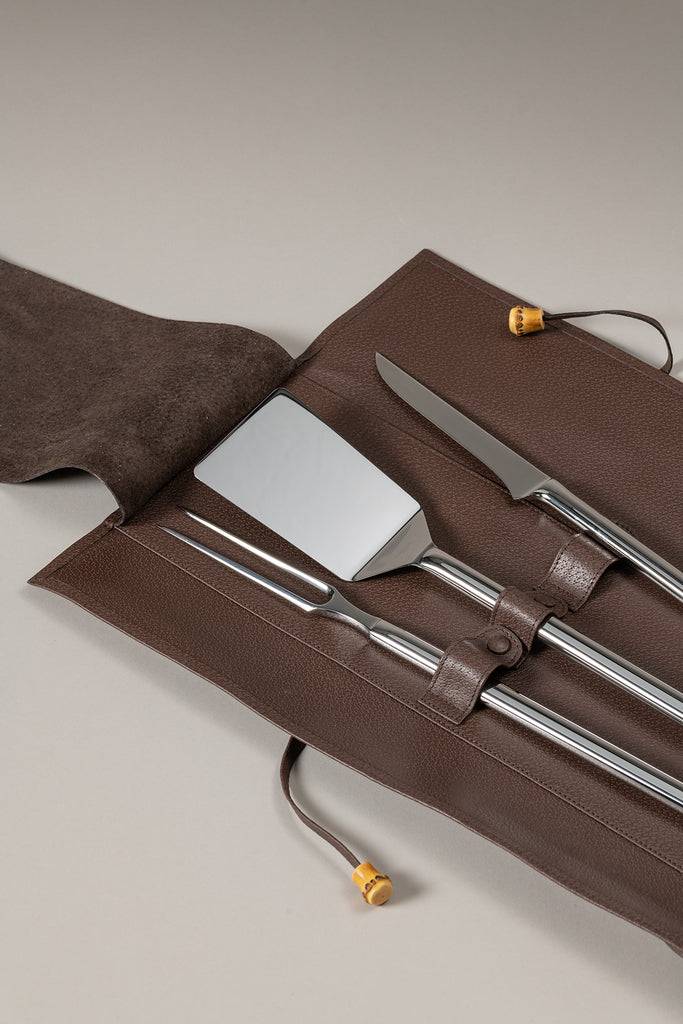 Lorenzi Milano Set BBQ piccolo in Bambù Hotsell