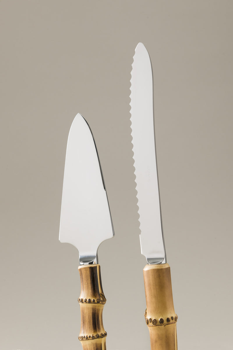 Lorenzi Milano Coltello e pala torta (individuali) in Bambù Promozione