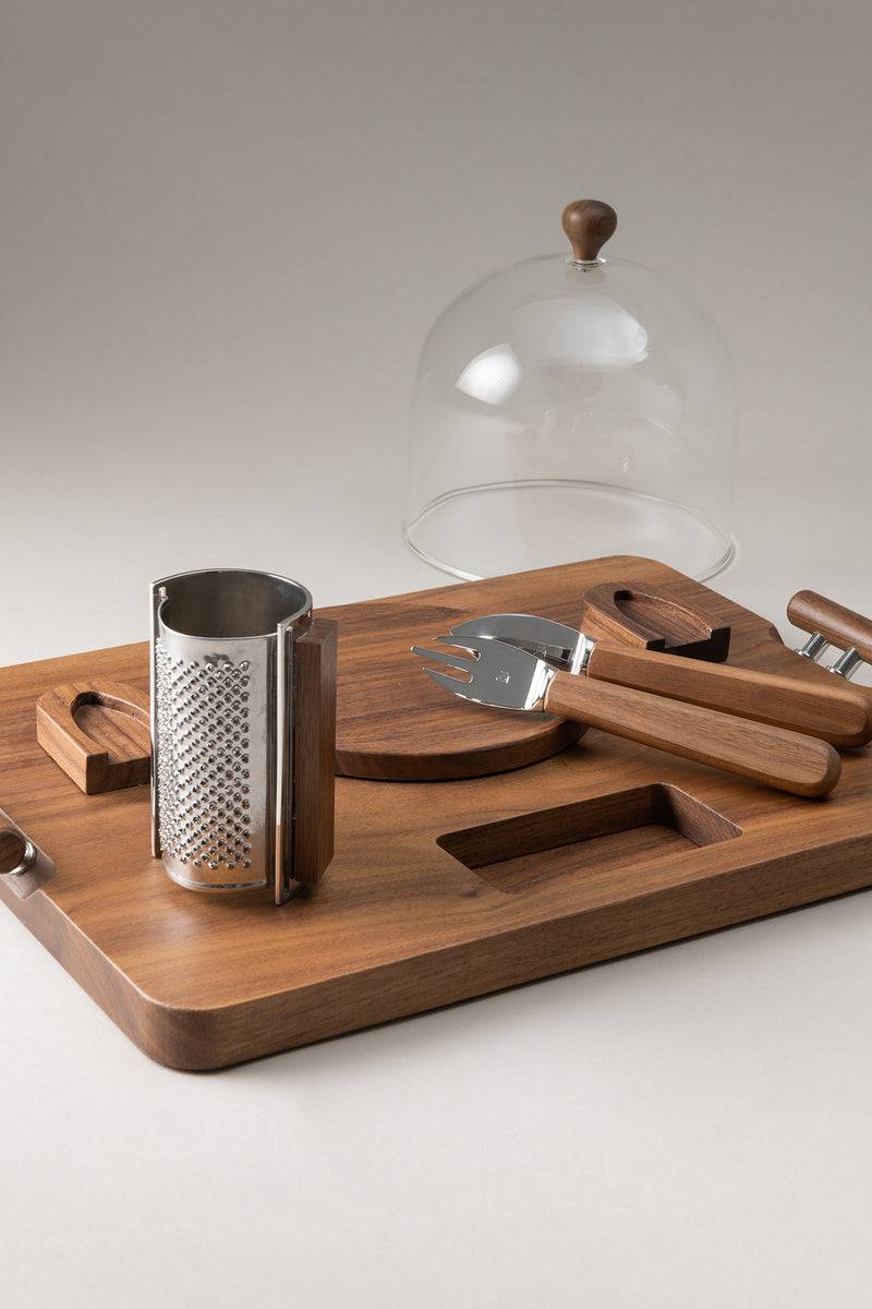 Lorenzi Milano Set da parmigiano in Legno Offerta San Valentino