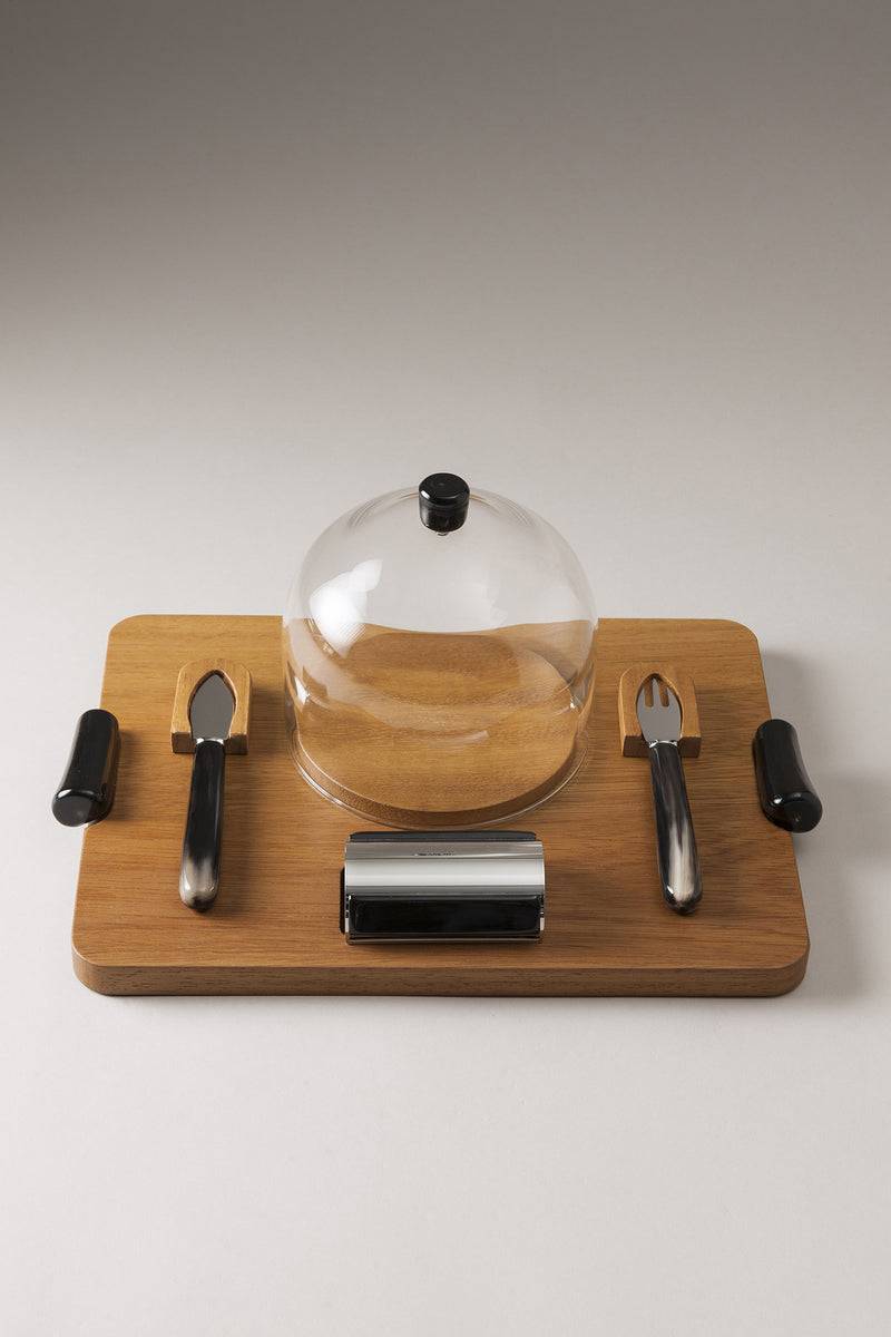 Lorenzi Milano Set da parmigiano in Zebu Vendita calda