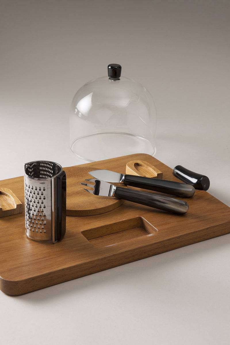 Lorenzi Milano Set da parmigiano in Zebu Vendita calda