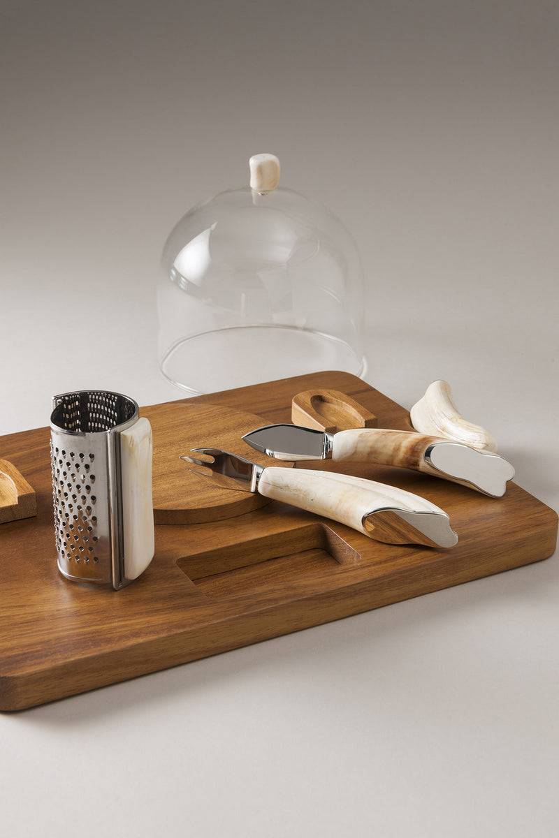 Lorenzi Milano Set da parmigiano in Facocero Latest fashion