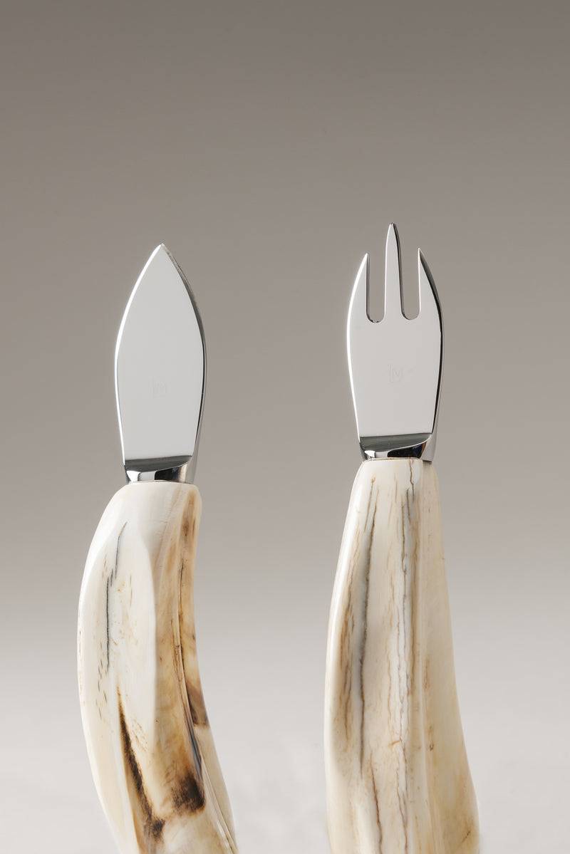 Lorenzi Milano Set da parmigiano in Facocero Latest fashion