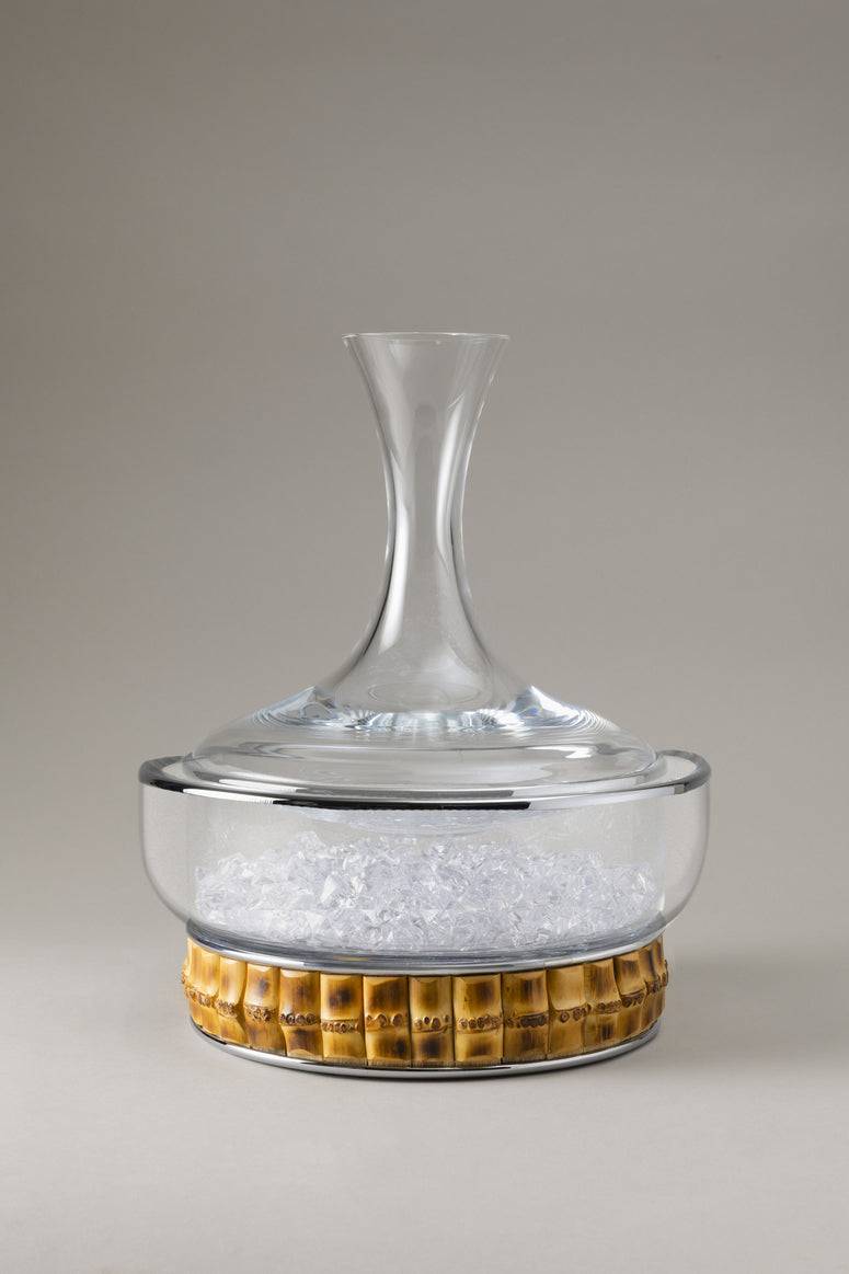 Lorenzi Milano Porta ghiaccio per decanter in Bambù Shopping online