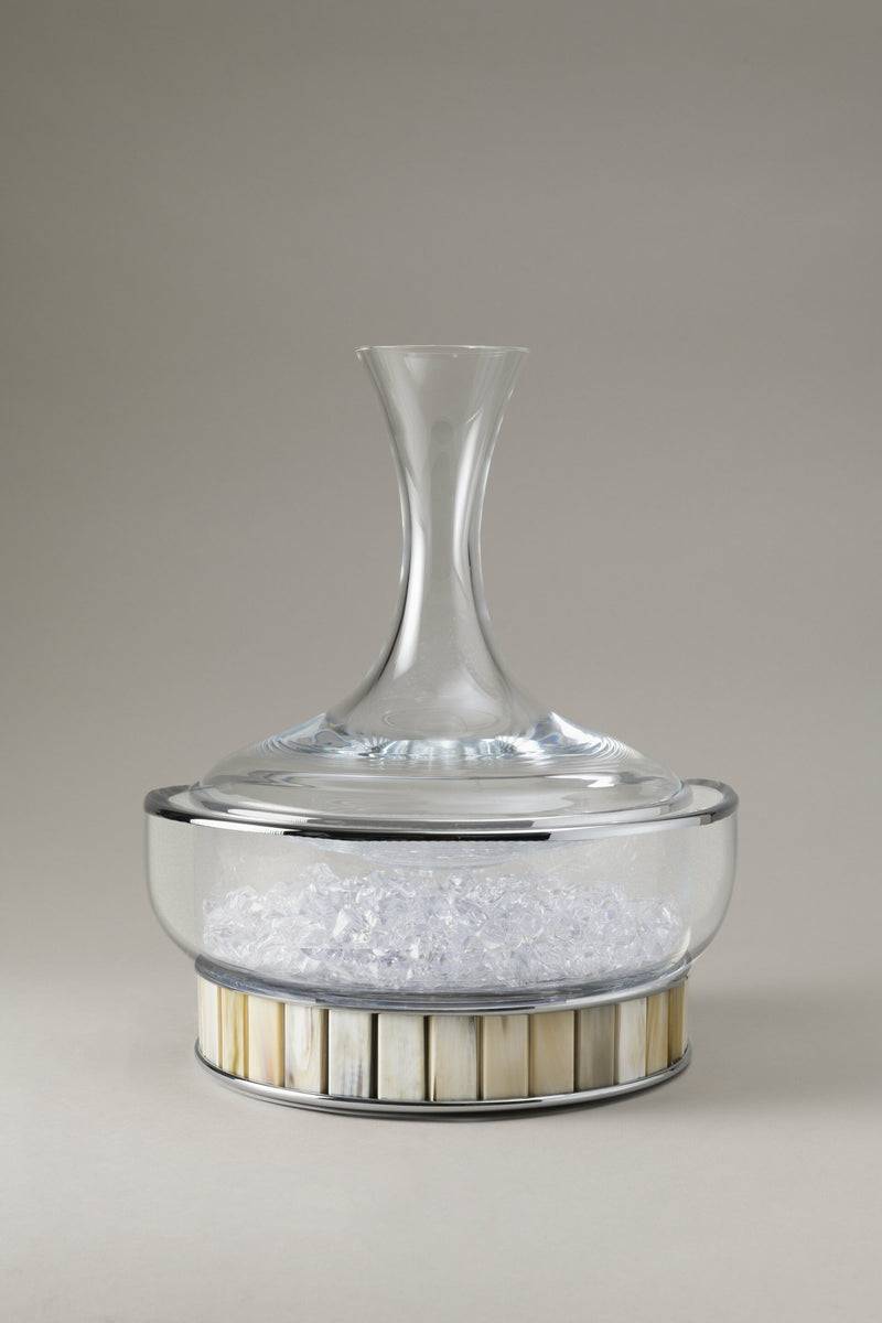 Lorenzi Milano Porta ghiaccio per decanter in Zebu Vendite stagionali