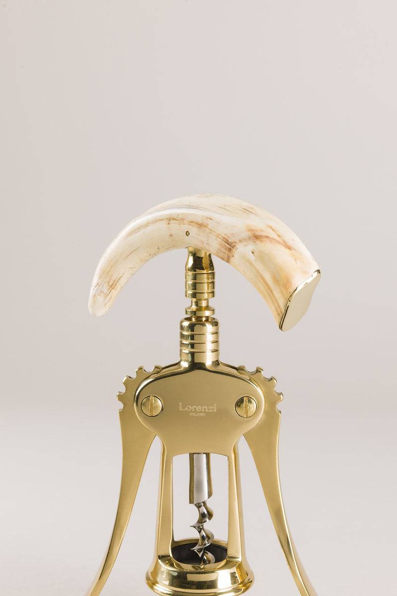 Lorenzi Milano Cavatappi tradizionale ottone in Facocero Fino al 65% di sconto