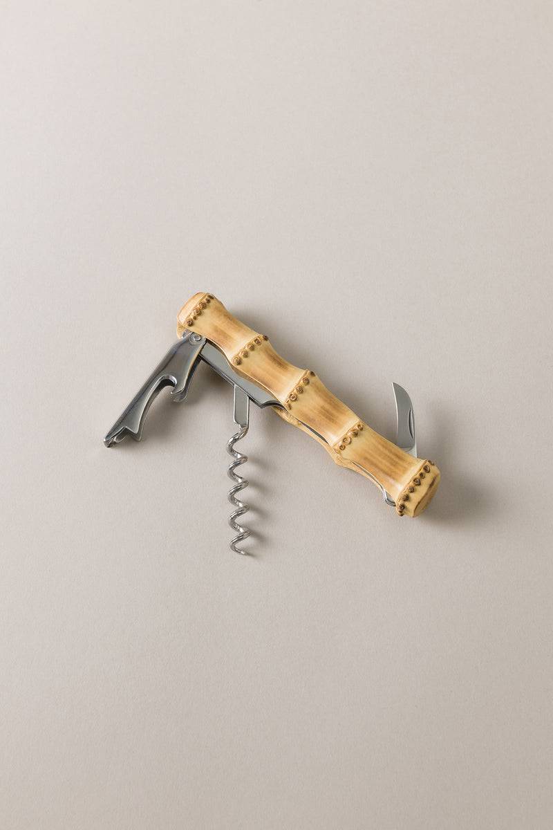 Lorenzi Milano Cavatappi tipo Butler's friend in Bambù 50% di sconto con spedizione gratuita