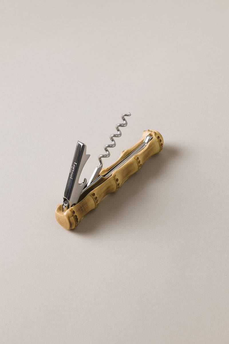 Lorenzi Milano Cavatappi tipo Butler's friend in Bambù 50% di sconto con spedizione gratuita