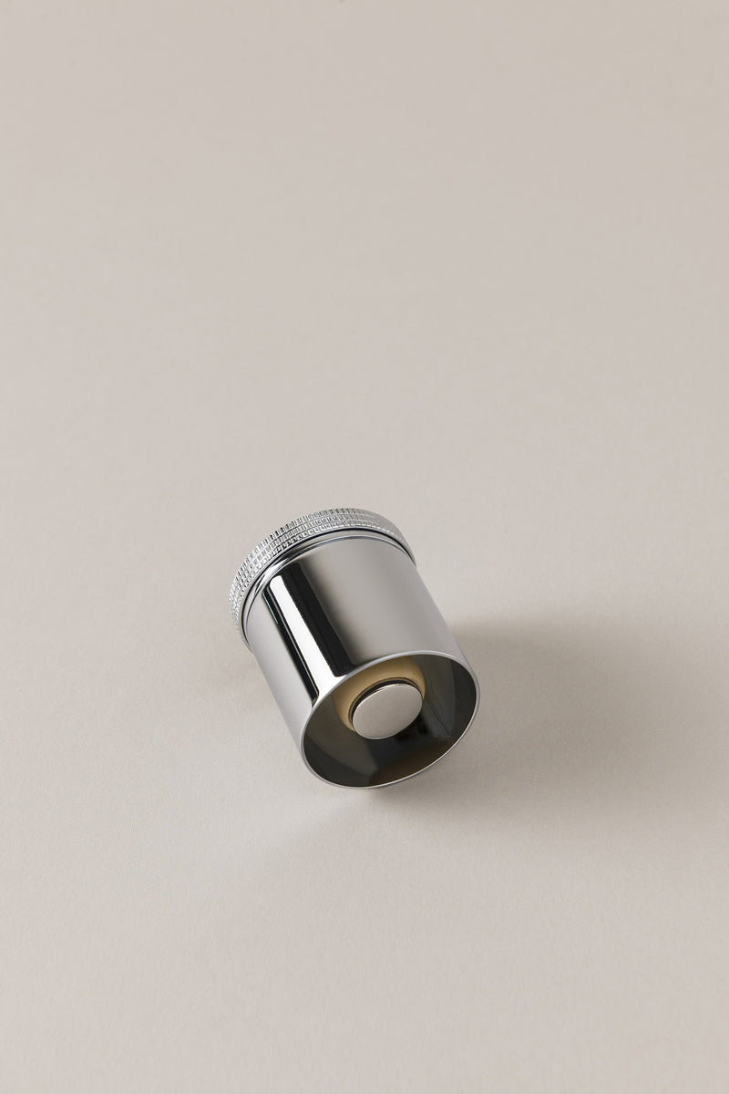 Lorenzi Milano Tappo Champagne in Ottone cromato Qualità Garantita