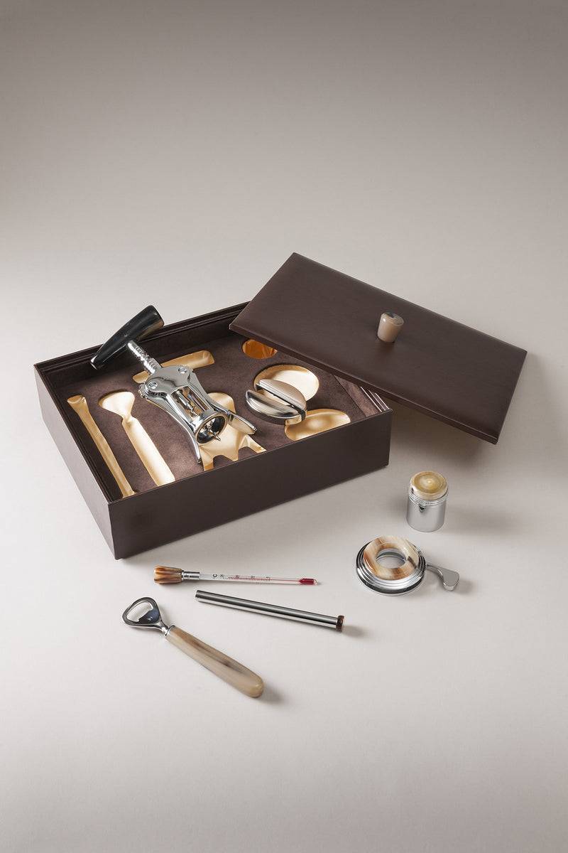 Lorenzi Milano Set vino grande in Zebu Sconto