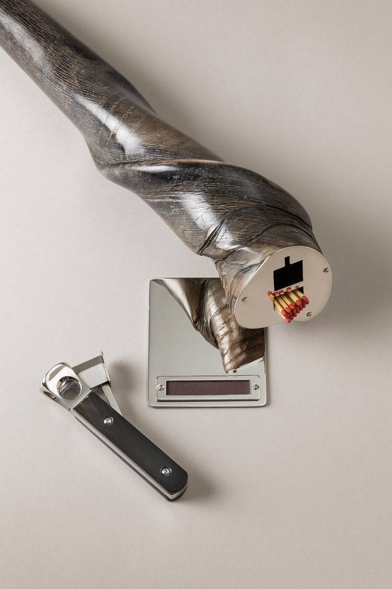 Lorenzi Milano Completo per sigari da tavolo in Eland gigante Shopping online
