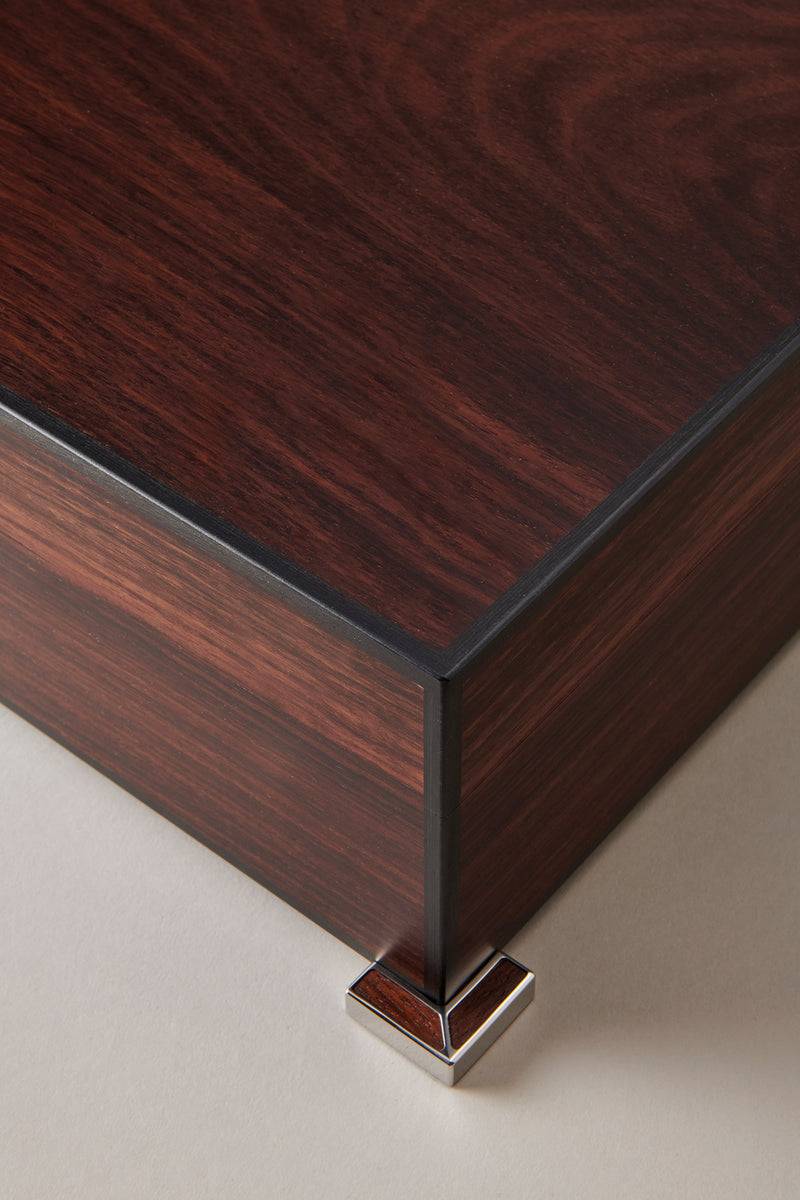 Lorenzi Milano Umidificatore porta sigari medio in Palissandro Santos Promozione