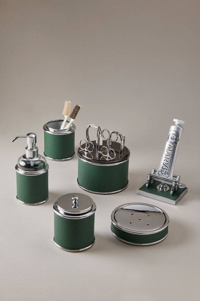Lorenzi Milano Dispenser per sapone in Vitello nautico Fornitura limitata