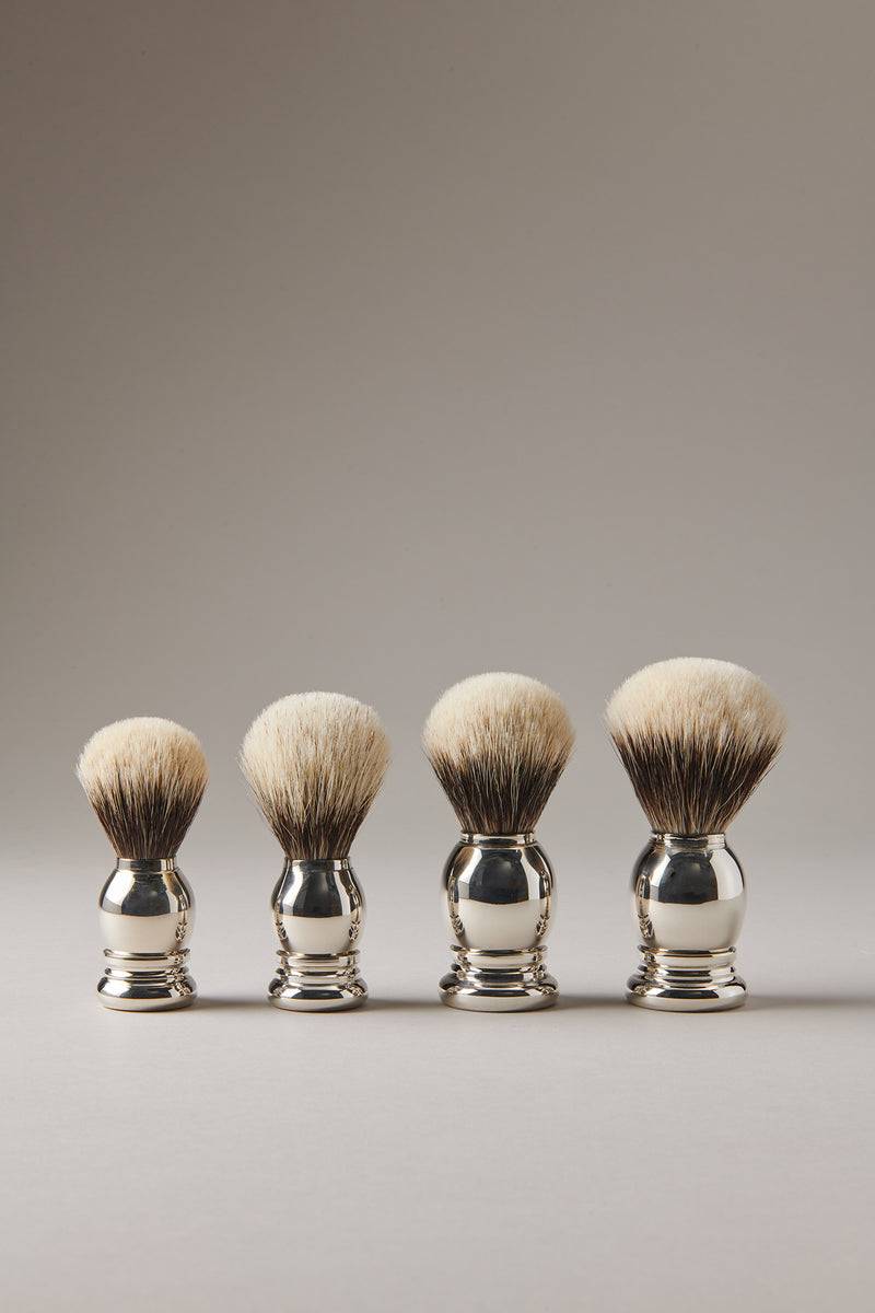 Lorenzi Milano Pennello barba argento in Argento Offerta Pasqua