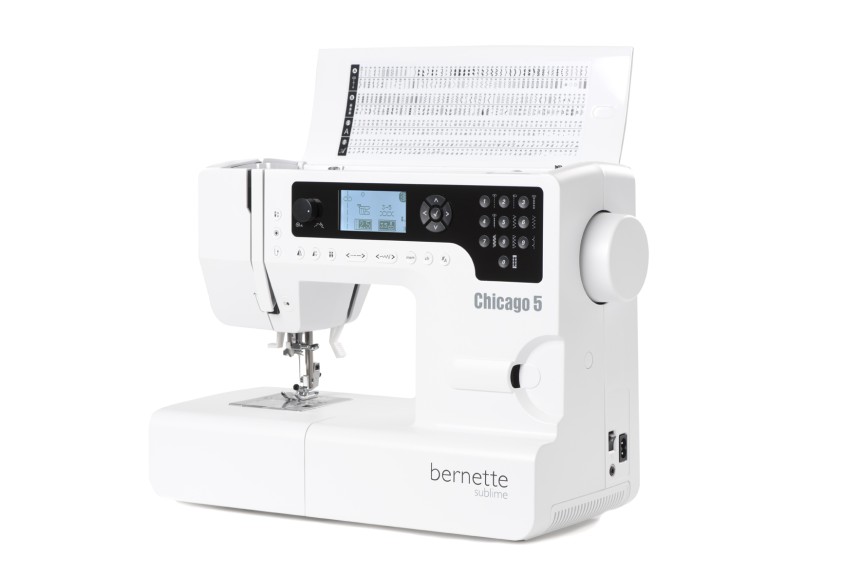 Shopty Macchina per cucire elettronica Bernette Chicago 5 - Quilt & Patchwork In Saldo