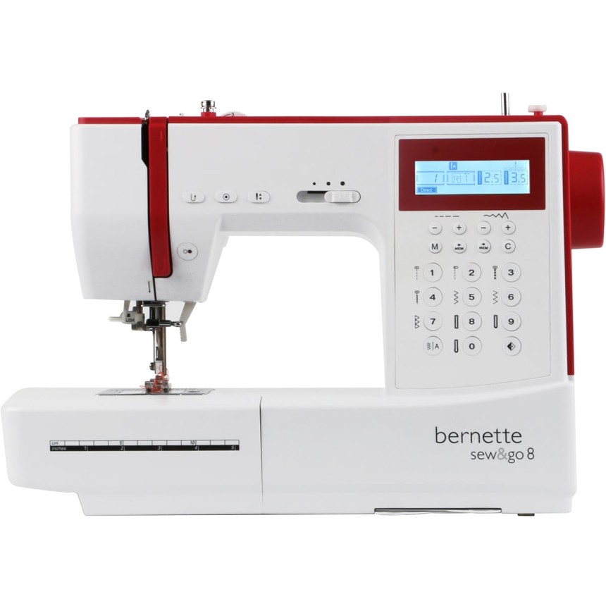 Shopty Bernette Sew&Go 8 - Speciale Quilt & Patchwork Nuova