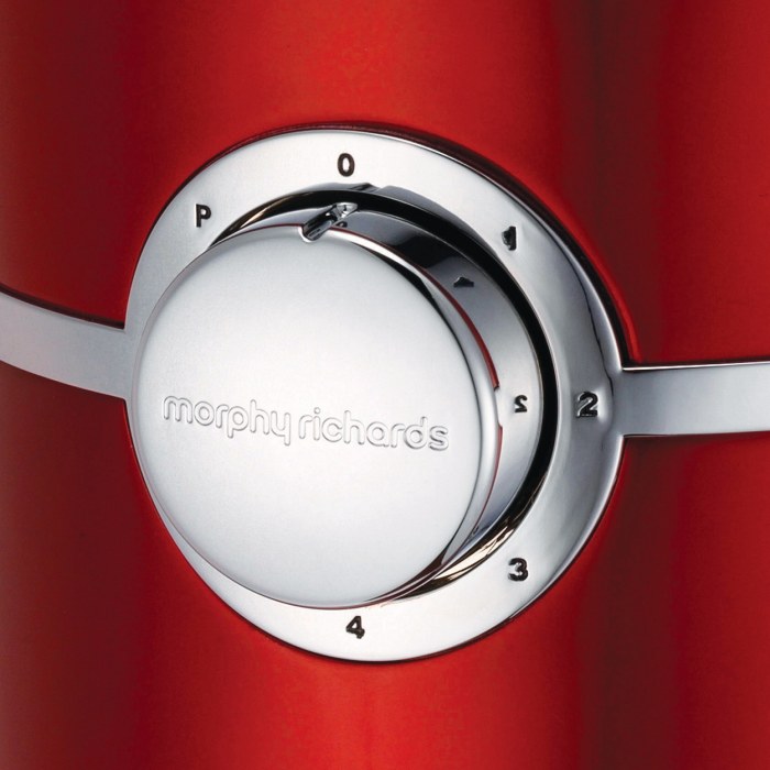 Shopty Frullatore da tavolo rosso Morphy Richards Food Fusion 48988 Nuovo