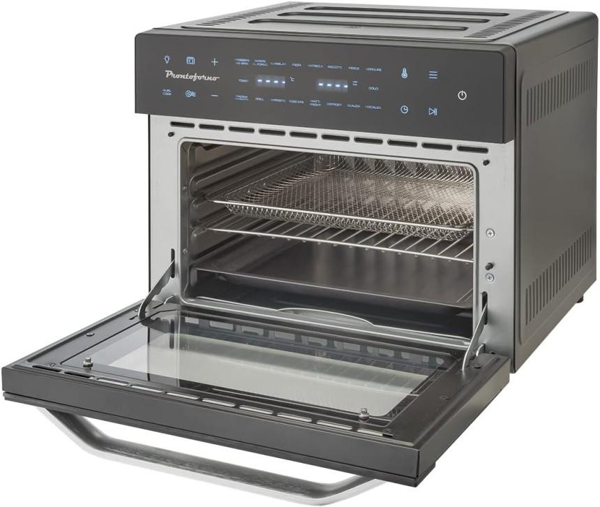 Shopty Forno Elettrico e Ventilato con Funzione Friggitrice ad Aria da 30 lt Bimar B301 Spedizione Gratuita