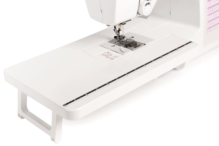 Shopty Brother CX70PE (Patchwork Edition) - Macchina per cucire elettronica con 70 punti di cucito (utili elastici ornamentali) cucitura Automatica display multifunzione + Tavolo Quilt & Patchwork Presa