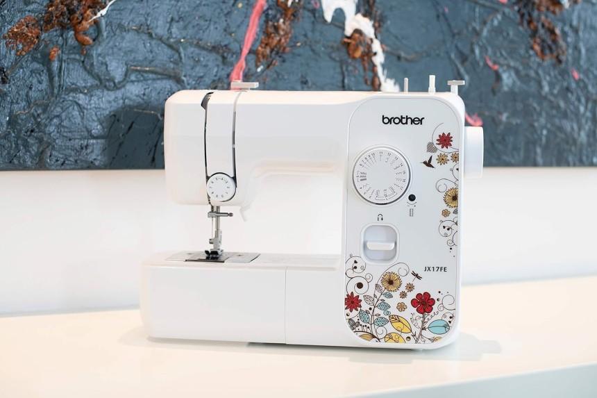 Shopty Brother JX17FE (Fantasy Edition) Macchina per Cucire Automatica con 17 Punti di Cucito Completa e Facile per Principianti - Offerta con Tavolo prolunga e Borsa Qualità Garantita