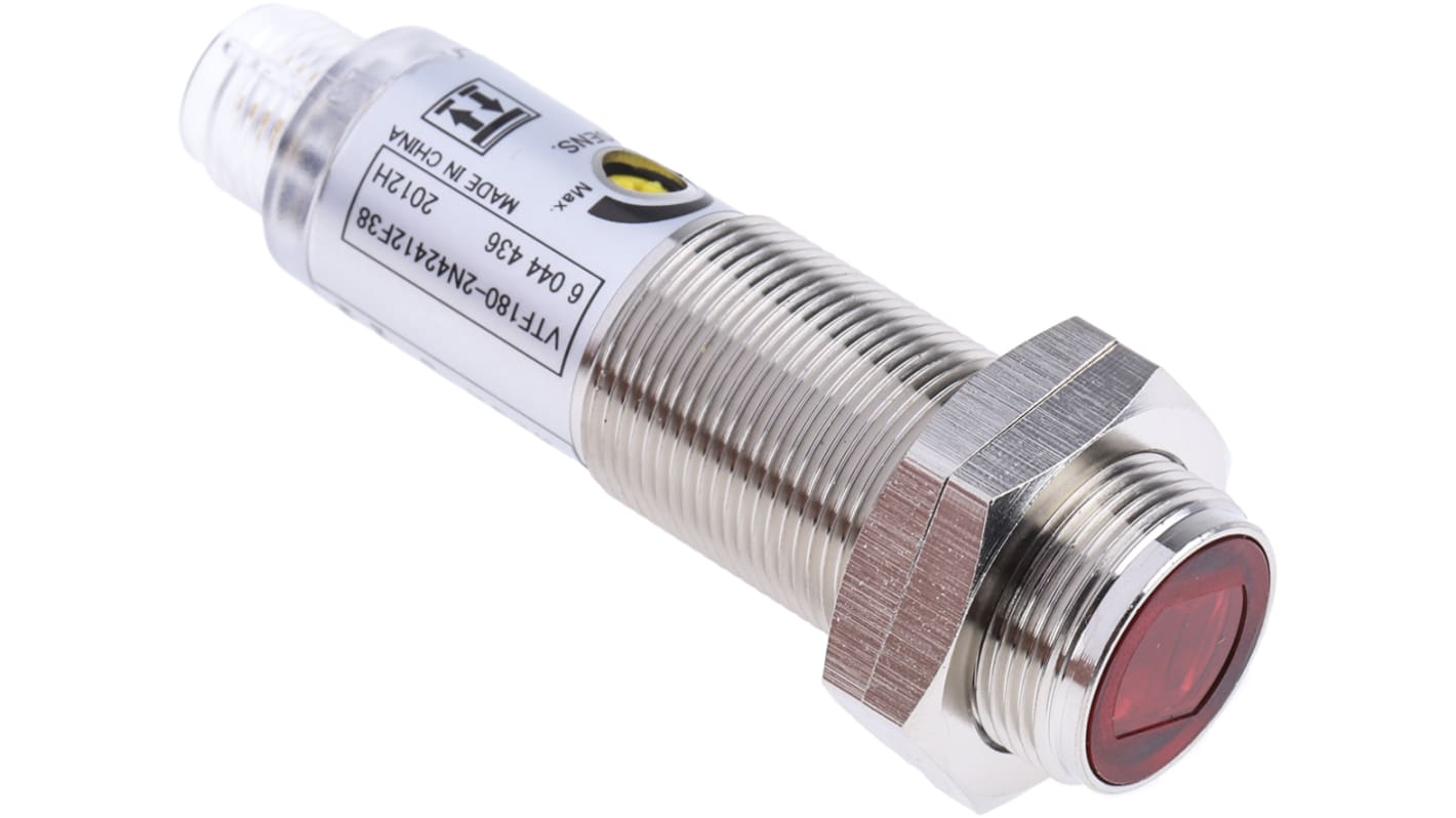 Rs-Online Sensore fotoelettrico Cilindrico RS PRO a soppressione di sfondo rilevamento 1 mm → 140 mm uscita NPN ACQUISTA ORA