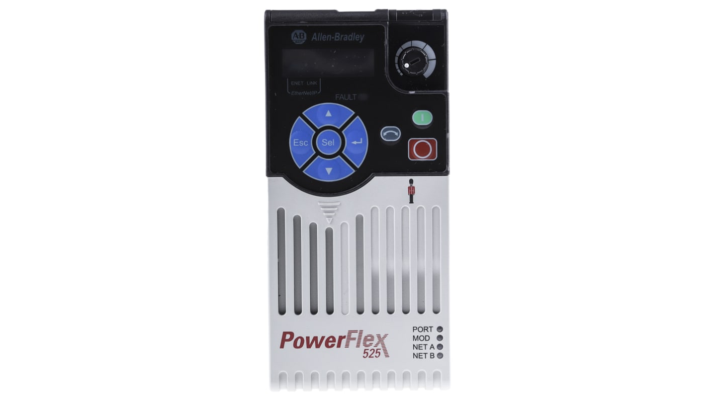 Rs-Online Inverter Allen Bradley 0 75 kW 480 V c.a. 3 fasi 500Hz Solo un giorno rimasto